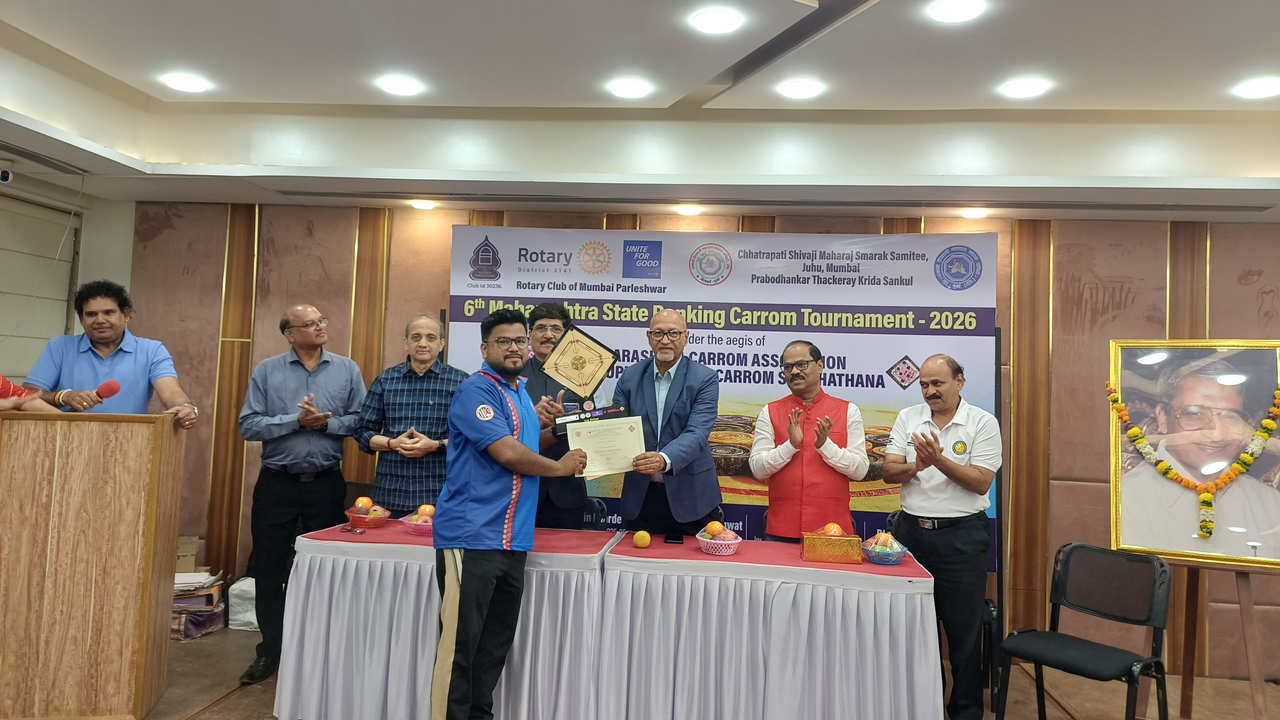 6th Rotary Club of Mumbai Parleshwar State Ranking Carrom Tournament 2026-27